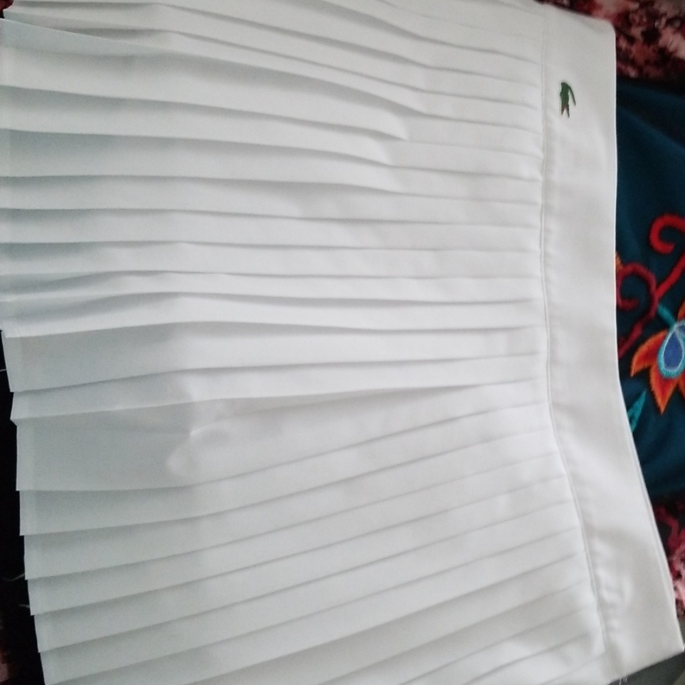 Side zip Lacoste sport lined skirt 38